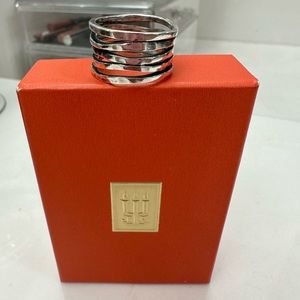 James Avery Stacked Hammered Ring